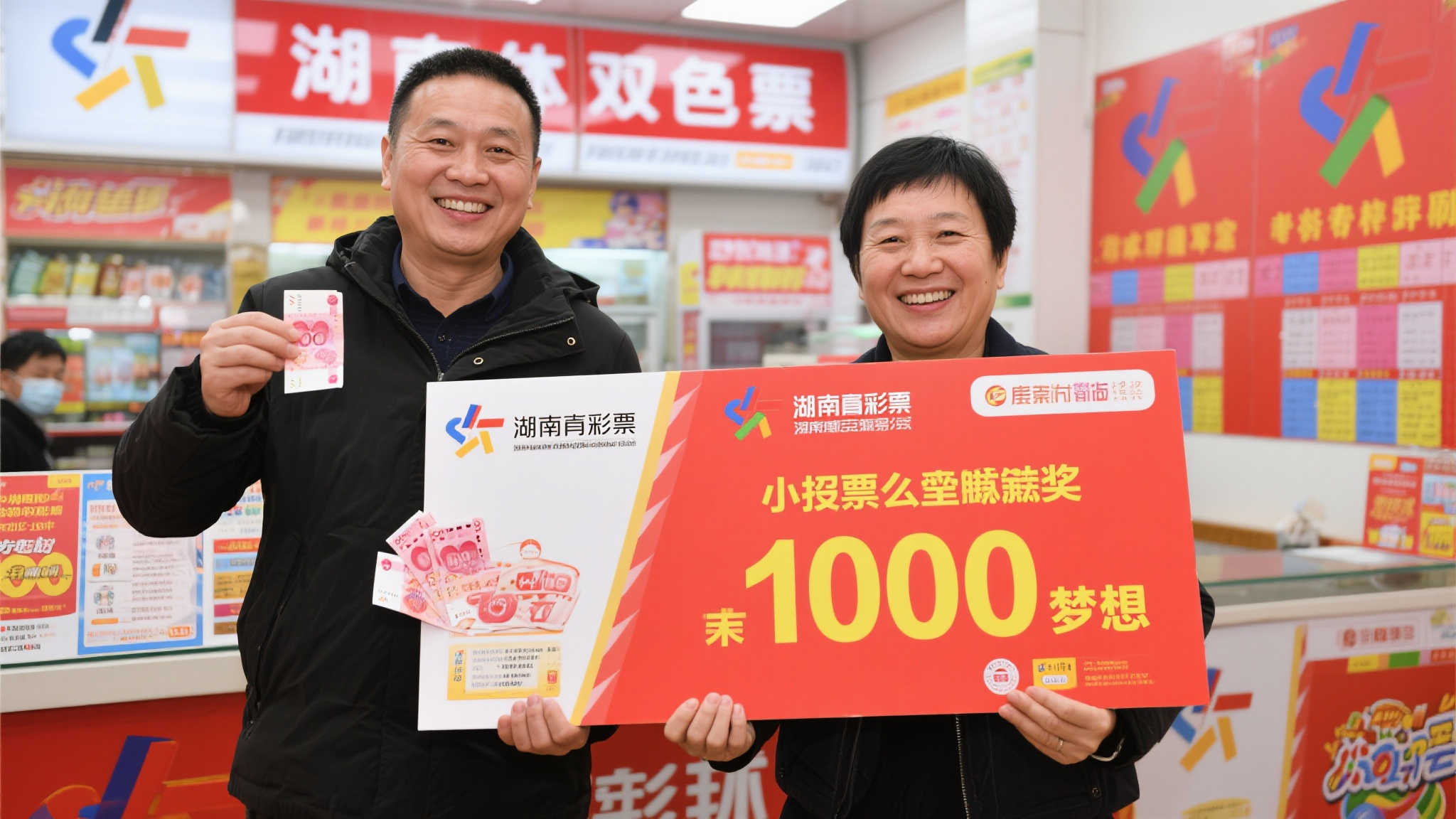 湖南两位双色球514万大奖得主兑奖 投注金额均不足10元 小额投注为何能成就百万梦想
很多人可能